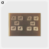 アートポストカード-Running
 - エドワード マイブリッジ Postcard.