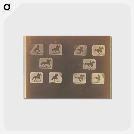 アートポストカード-Running
 - エドワード マイブリッジ Postcard.