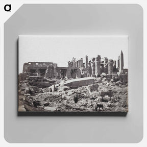 アートパネル-Temple of El-Karnak
 - セントルイス美術館 Canvas.