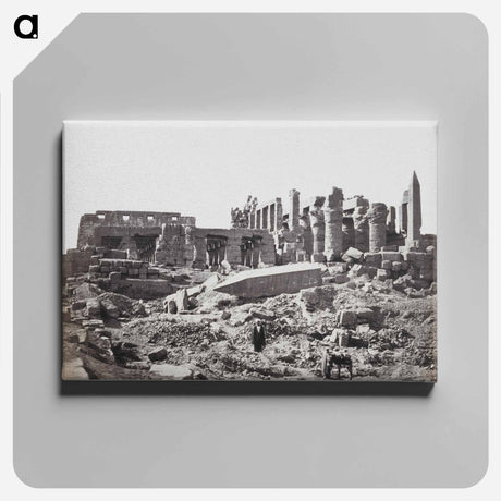 アートパネル-Temple of El-Karnak
 - セントルイス美術館 Canvas.