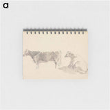 アートメモ帳-Studies of Cattle
 - イェール大学アートギャラリー Memo.