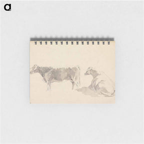 アートメモ帳-Studies of Cattle
 - イェール大学アートギャラリー Memo.