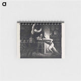 アートメモ帳-Training Quarters: Willard in Training
 - ボストン公共図書館 Memo.