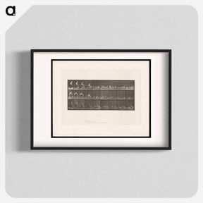 アートポスター-Woman on Hay
 - エドワード マイブリッジ Poster.