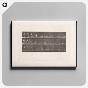 アートパネル-Woman on Hay
 - エドワード マイブリッジ Canvas.