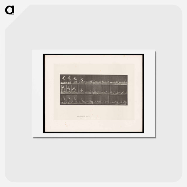 アートポストカード-Woman on Hay
 - エドワード マイブリッジ Postcard.