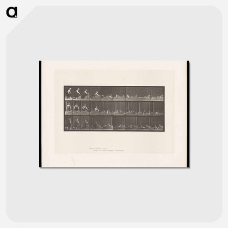 アートポストカード-Woman on Hay
 - エドワード マイブリッジ Postcard.