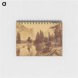 アートメモ帳-Valley of the Yosemite
 - エドワード マイブリッジ Memo.