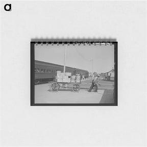 アートメモ帳-Produce Truck License Plates
 - ラッセル リー Memo.