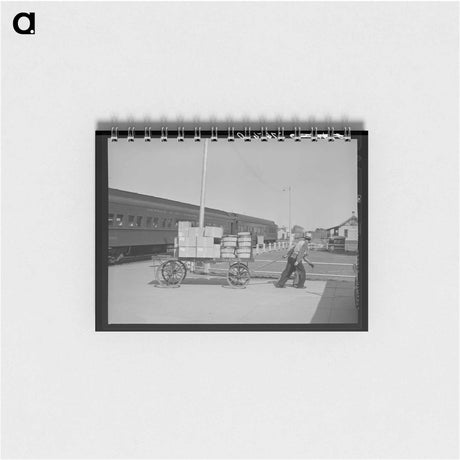 アートメモ帳-Produce Truck License Plates
 - ラッセル リー Memo.