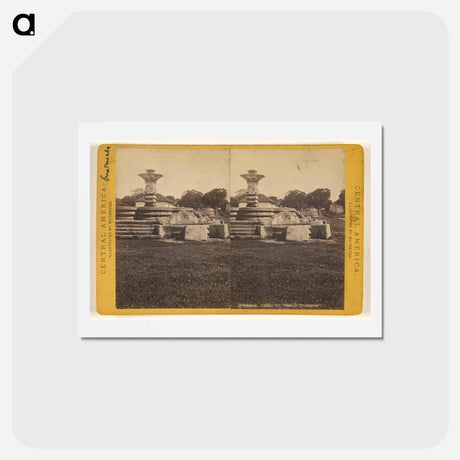 アートポストカード-Plaza of Yocotenango
 - エドワード マイブリッジ Postcard.