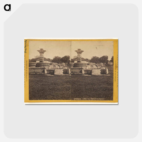 アートポストカード-Plaza of Yocotenango
 - エドワード マイブリッジ Postcard.