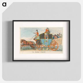 アートポスター-The Union Coach
 - イェール大学アートギャラリー Poster.
