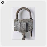 アートポストカード-Padlock
 - バーンズ・コレクション Postcard.