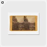 アートポストカード-Falls of the Yosemite, Base of Third Fall
 - エドワード マイブリッジ Postcard.