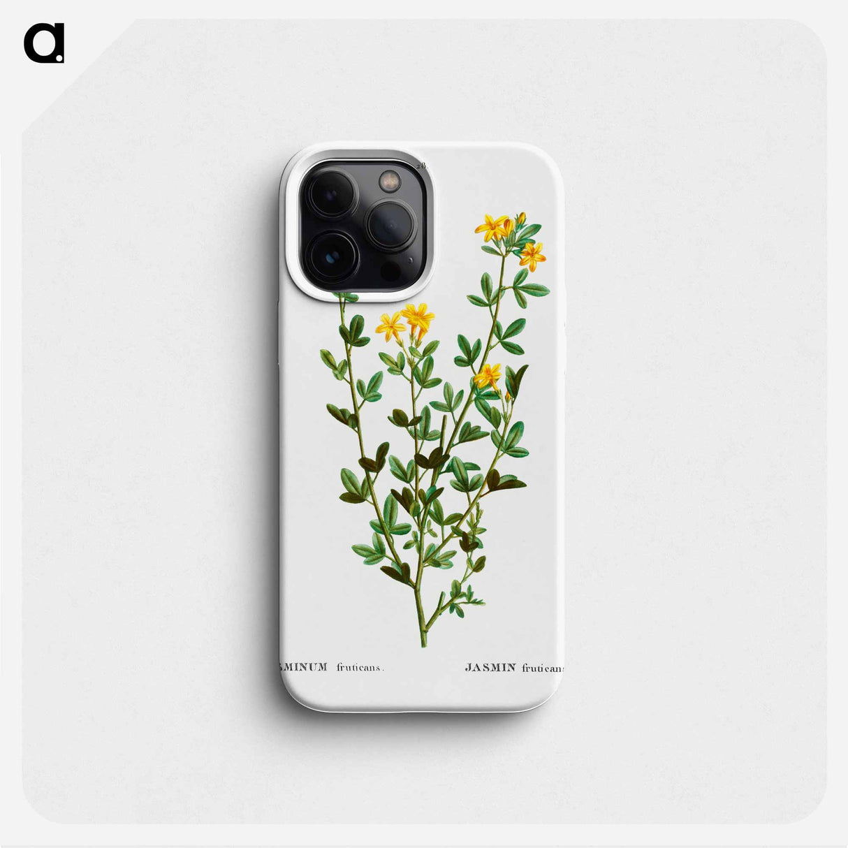 Yellow jasmine - ピエール ジョゼフ ルドゥーテ Phone Case.