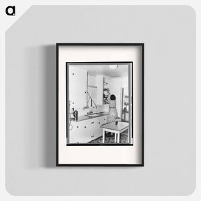 アートポスター-Kitchen of Tenant Purchase Home
 - ラッセル リー Poster.