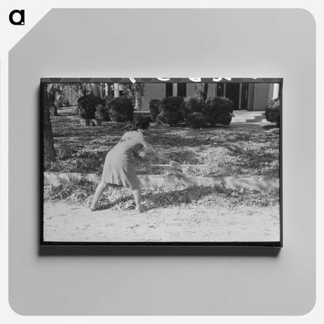 アートパネル-Kitchen of Tenant Purchase Home
 - ラッセル リー Canvas.