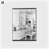アートポストカード-Kitchen of Tenant Purchase Home
 - ラッセル リー Postcard.