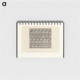 アートメモ帳-Walking Horse
 - エドワード マイブリッジ Memo.