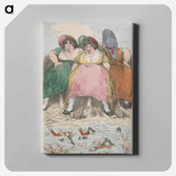 アートパネル-Opening the Sluices or the Secret Expedition
 - イェール大学アートギャラリー Canvas.