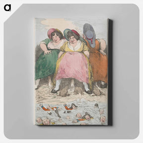 アートパネル-Opening the Sluices or the Secret Expedition
 - イェール大学アートギャラリー Canvas.