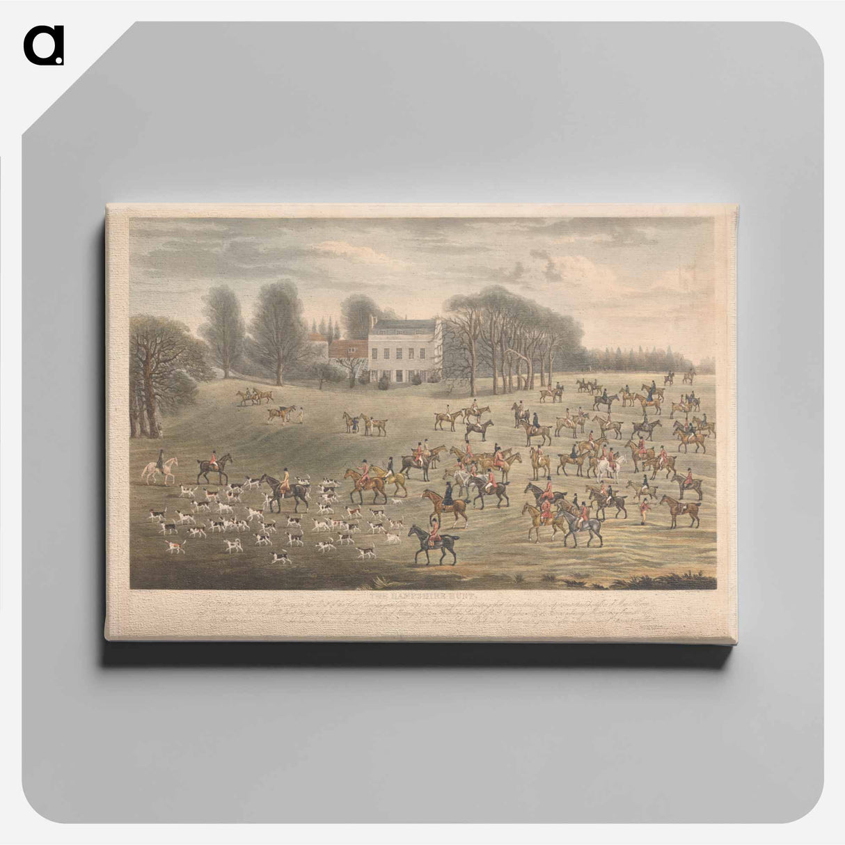 アートパネル-The Hampshire Hunt
 - イェール大学アートギャラリー Canvas.