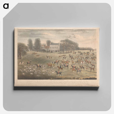 アートパネル-The Hampshire Hunt
 - イェール大学アートギャラリー Canvas.