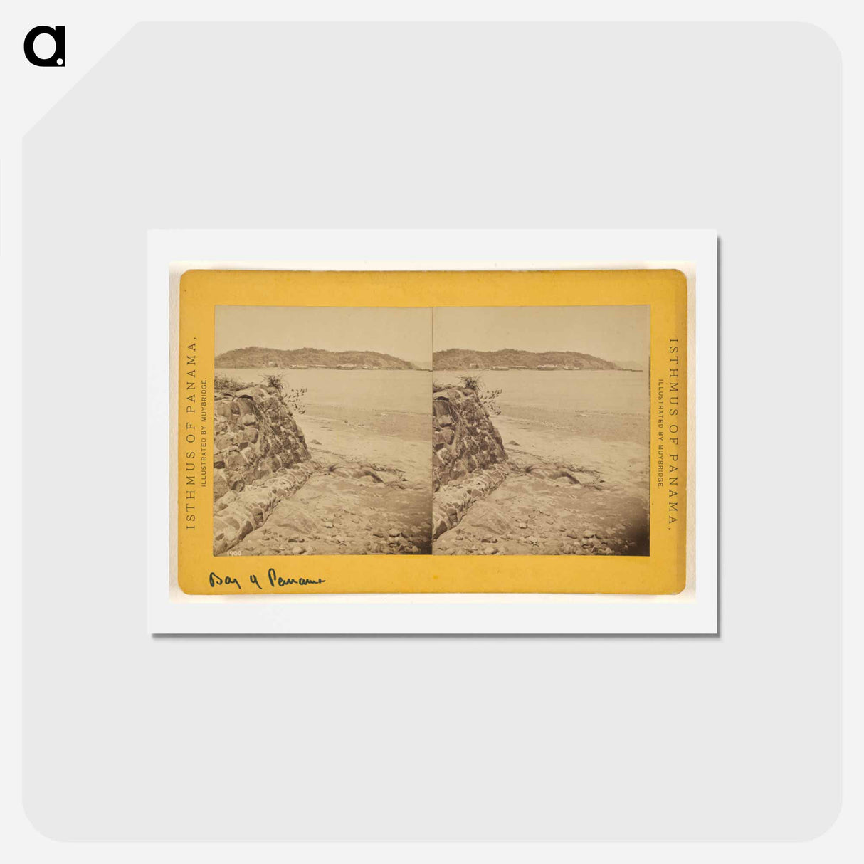 アートポストカード-Bay of Panama
 - エドワード マイブリッジ Postcard.