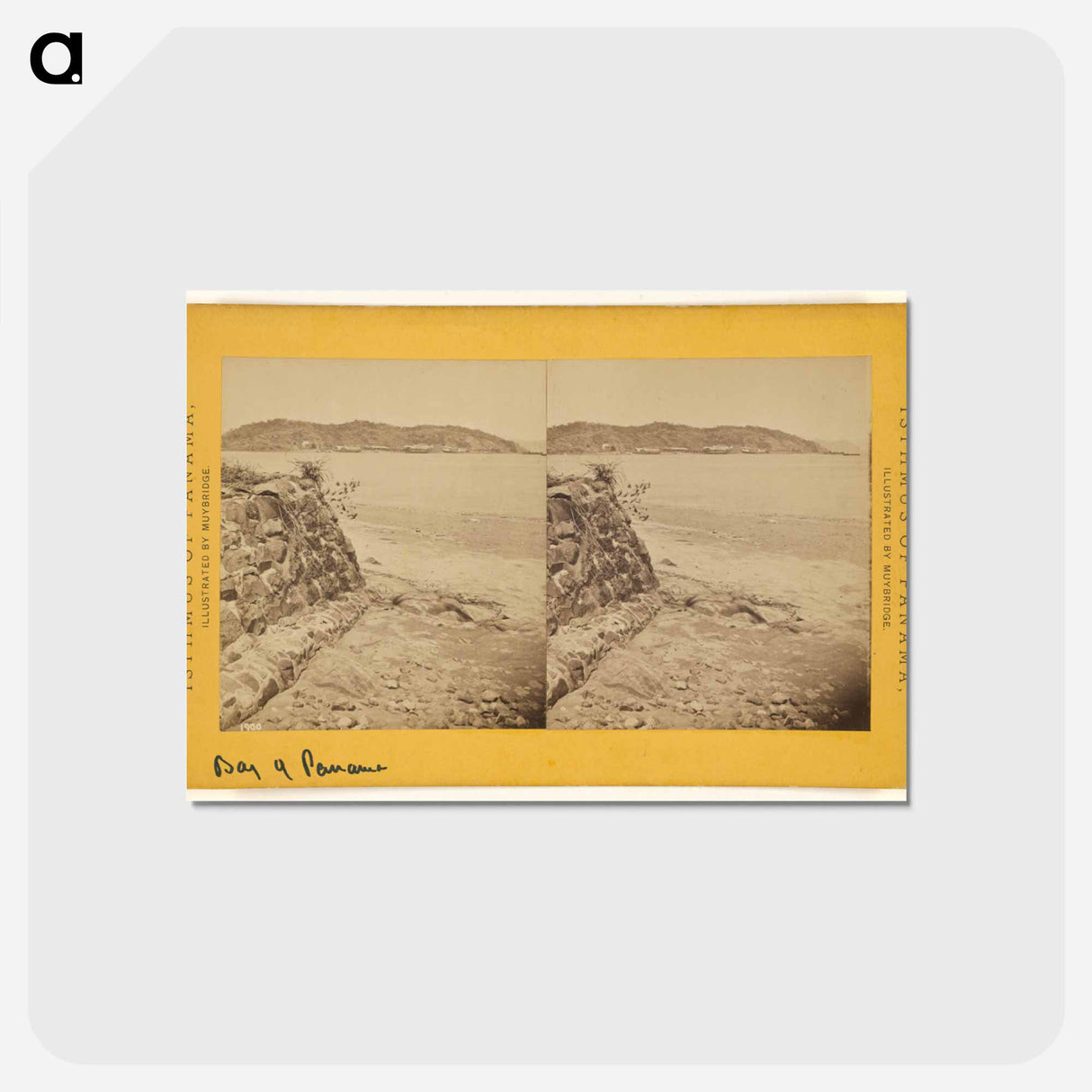 アートポストカード-Bay of Panama
 - エドワード マイブリッジ Postcard.