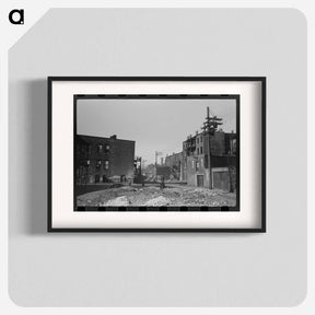 アートポスター-Chicago's Vacant Lots
 - ラッセル リー Poster.