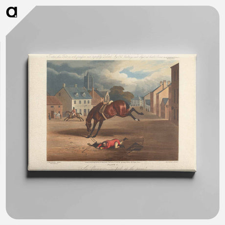 アートパネル-Count Sandor's Exploits in Leicestershire
 - イェール大学アートギャラリー Canvas.