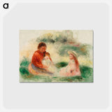 アートポストカード-Young Family
 - バーンズ・コレクション Postcard.