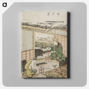 アートパネル-Imado sato - 葛飾 北斎 Canvas.