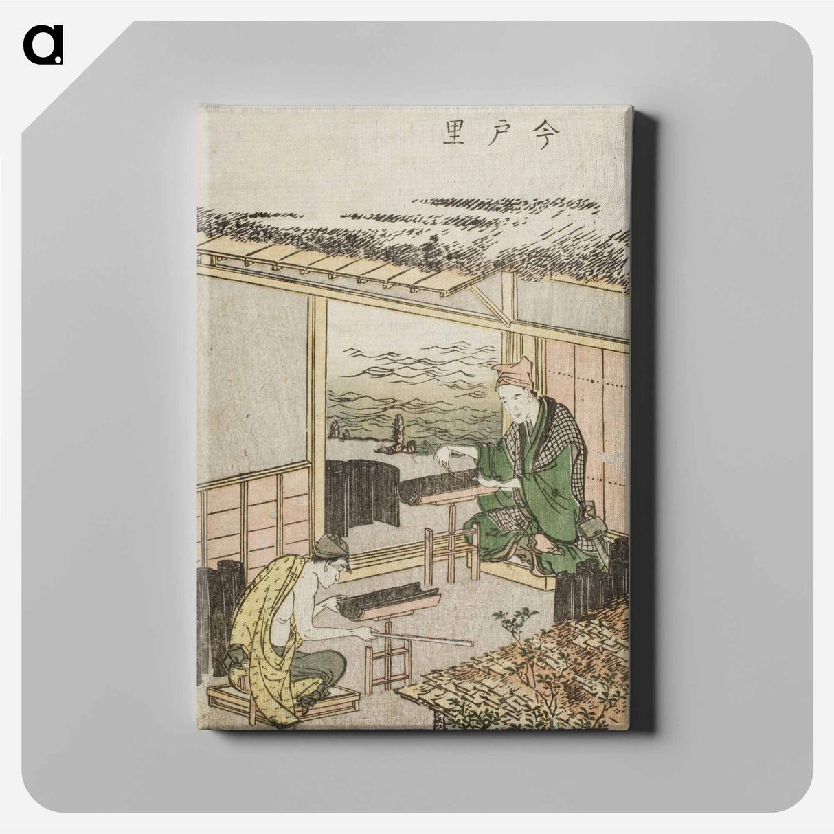 Imado Sato - Katsushika Hokusai Canvas.