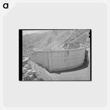 アートポストカード-Roosevelt Dam Drought
 - ラッセル リー Postcard.