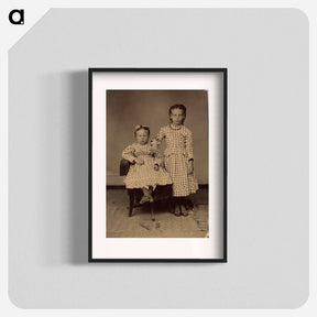 アートポスター-Two Children in Studio
 - セントルイス美術館 Poster.
