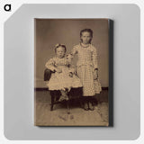 アートパネル-Two Children in Studio
 - セントルイス美術館 Canvas.