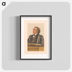 アートポスター-Vanity Fair - Clergy. 'Congregational Union'. Rev. Joseph Parker.
 - イェール大学アートギャラリー Poster.