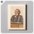 アートパネル-Vanity Fair - Clergy. 'Congregational Union'. Rev. Joseph Parker.
 - イェール大学アートギャラリー Canvas.