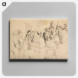アートパネル-Street Scene, New York
 - バーンズ・コレクション Canvas.