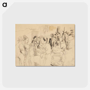 アートポストカード-Street Scene, New York
 - バーンズ・コレクション Postcard.