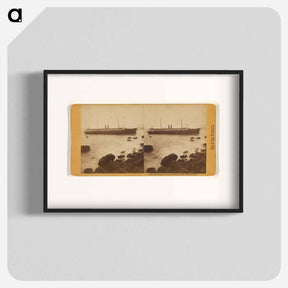 アートポスター-The Costa Rica on the Rocks in the Golden Gate
 - エドワード マイブリッジ Poster.