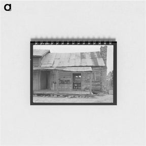 アートメモ帳-Sharecropper House - ドロテア ラング Memo.