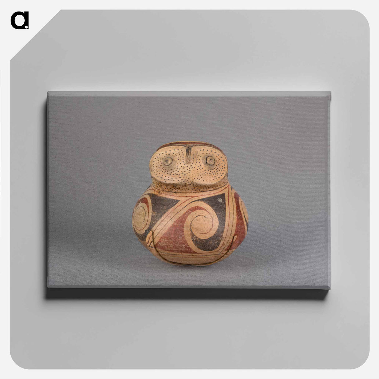 アートパネル-Owl Vessel
 - セントルイス美術館 Canvas.