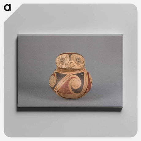 アートパネル-Owl Vessel
 - セントルイス美術館 Canvas.