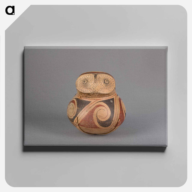 アートパネル-Owl Vessel
 - セントルイス美術館 Canvas.