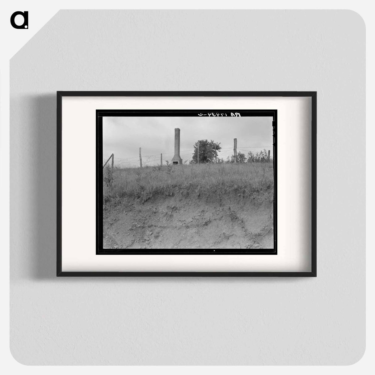 Standing Chimneys - Dorothea Lange Poster.