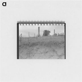 アートメモ帳-Standing Chimneys - ドロテア ラング Memo.