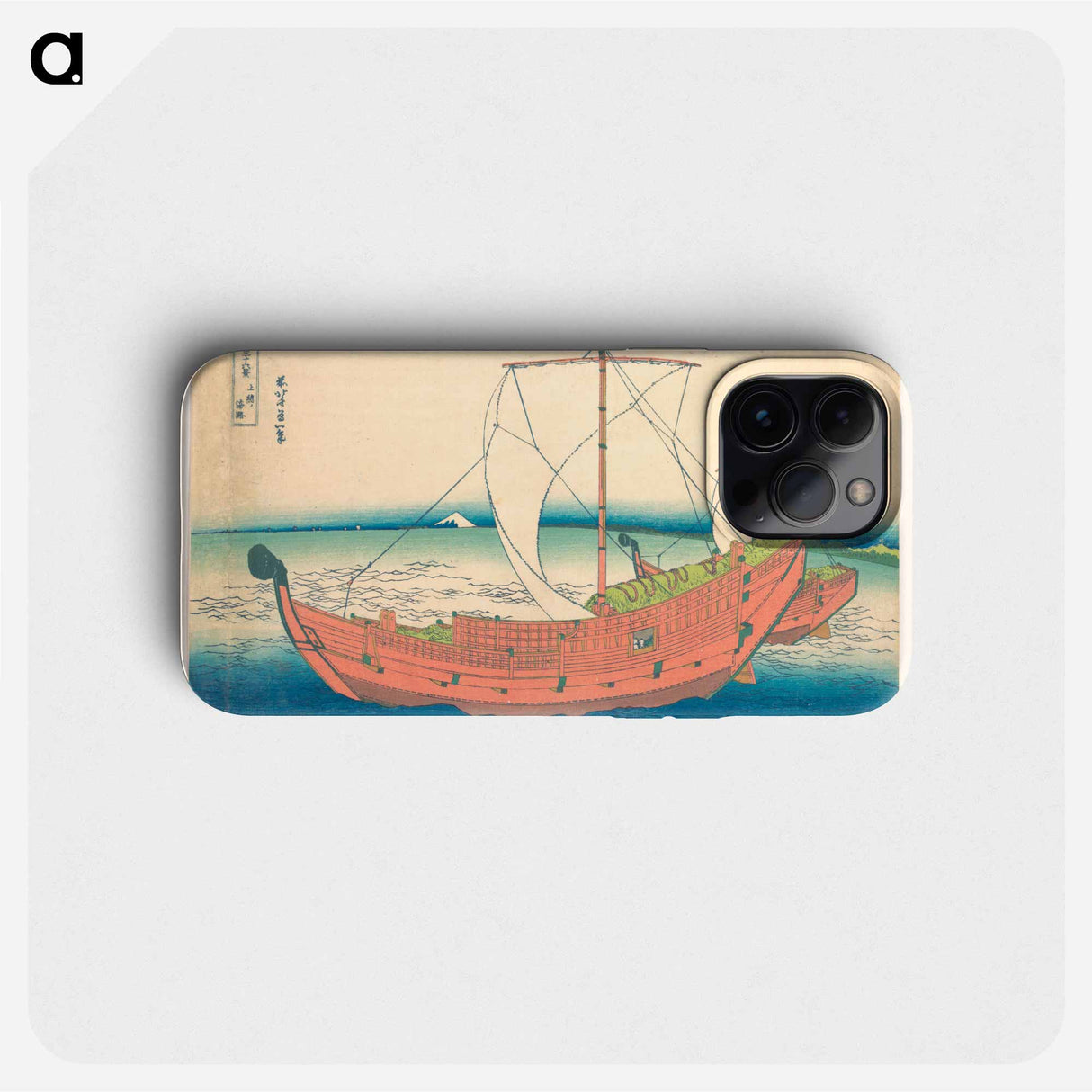 Tales of the Water Margin - Katsushika Hokusai Phone Case.